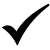 checkmark