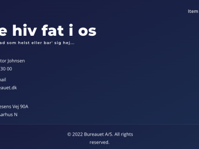 Rediger footer